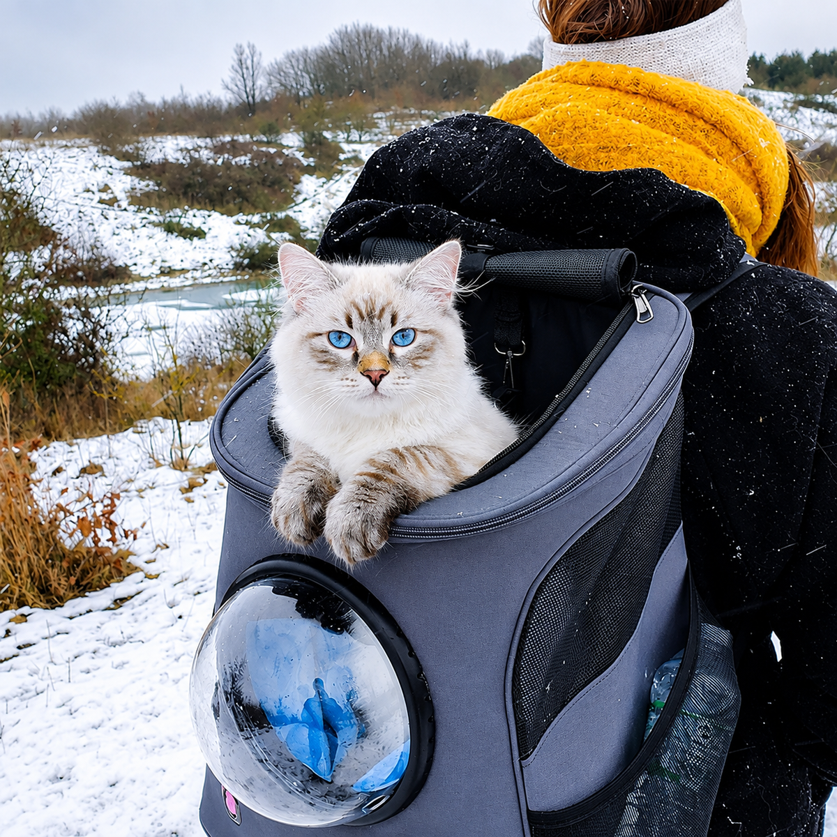 Astro Bubble Pet Backpack — Ventilated Pet Backpack for Travel