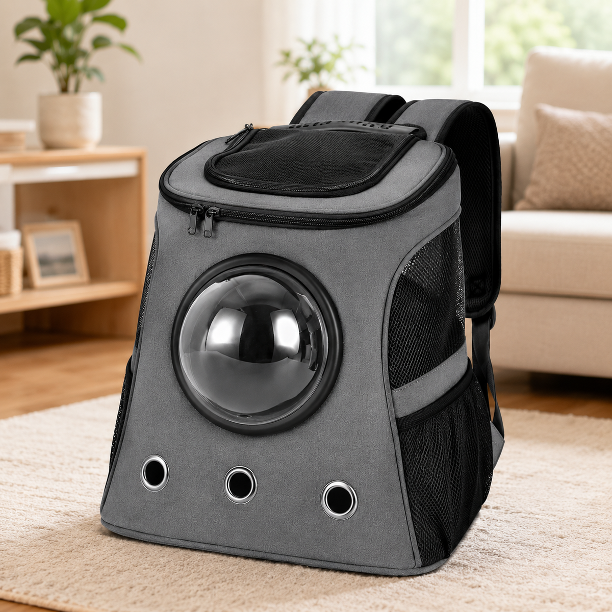 Astro Bubble Pet Backpack — Ventilated Pet Backpack for Travel