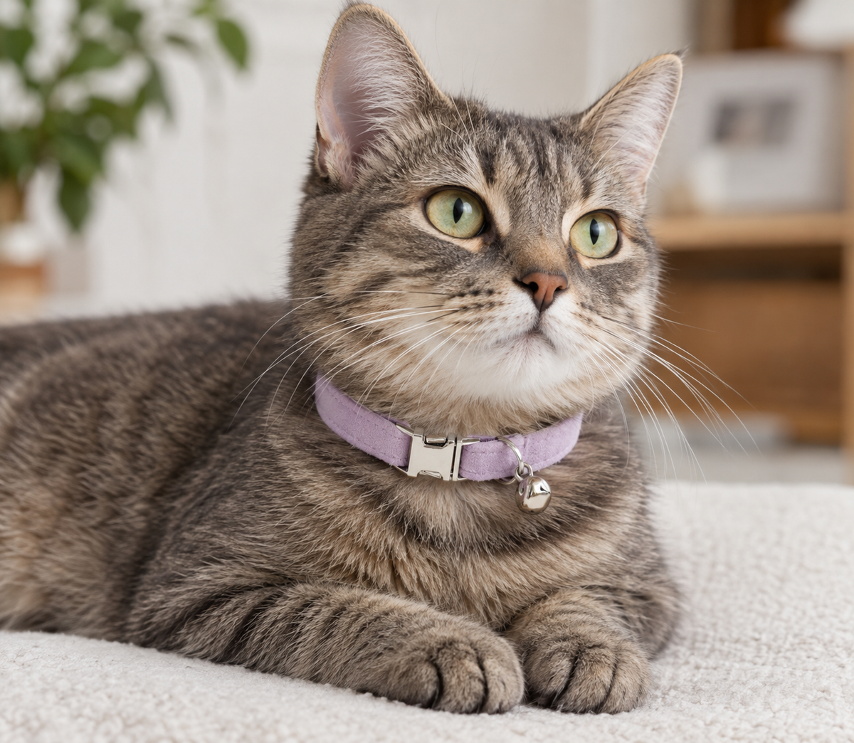 Adjustable Cat Collar - Violet